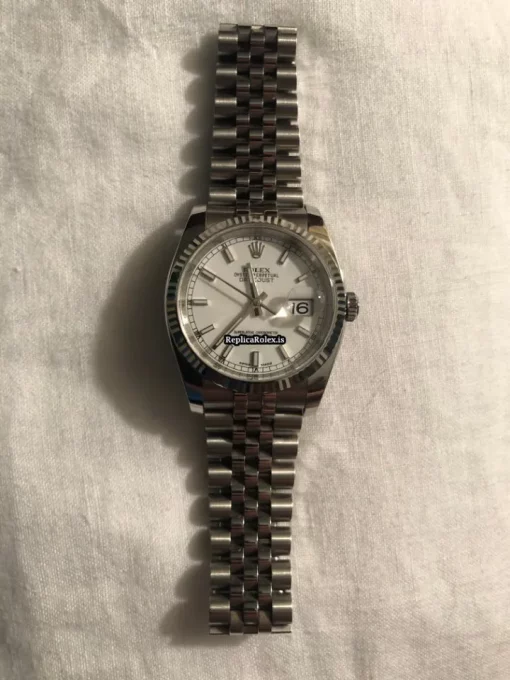Nice Fake Rolex Datejust 116234 Caliber 3135 Automatic Movement 36mm Steel Case Watch - Image 7