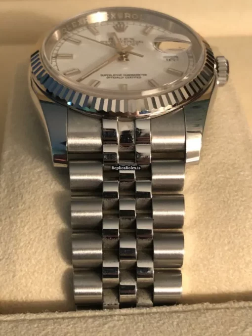 Nice Fake Rolex Datejust 116234 Caliber 3135 Automatic Movement 36mm Steel Case Watch - Image 8