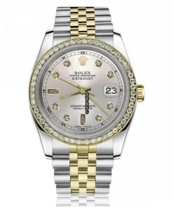 Appealing Replica Rolex Datejust 16013 Automatic Movement 36mm Gold/steel Case Mens/unisex Watch