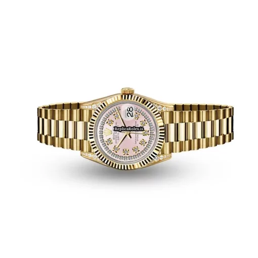 Trustworthy Fake Rolex Lady-datejust 6917 Automatic Movement Womens Watch - Image 5