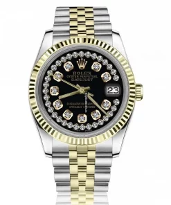 Popular Replica Rolex Lady-datejust 68274 Automatic Movement 31mm Gold/steel Case Womens Watch