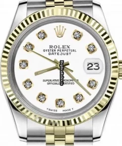Popular Clone Rolex Lady-datejust 68274 Automatic Movement 31mm Gold/steel Case Womens Watch