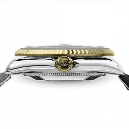 Popular Clone Rolex Lady-datejust 68274 Automatic Movement 31mm Gold/steel Case Womens Watch - Image 3