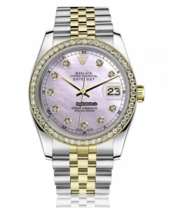 Best Fakes Rolex Datejust 16013 Automatic Movement 36mm Gold/steel Case Mens/unisex Watch