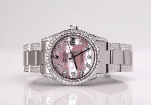 Fine Replica Rolex Lady-datejust 68274 Automatic Movement 31mm Steel Case Womens Watch - Image 2