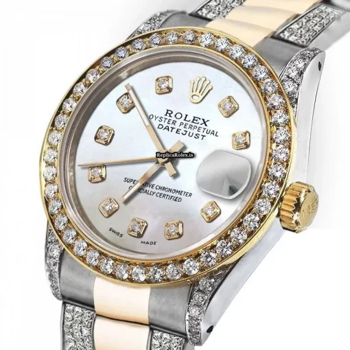 Best Replica Rolex Datejust 16013 Automatic Movement 36mm Gold/steel Case Mens/unisex Watch - Image 2