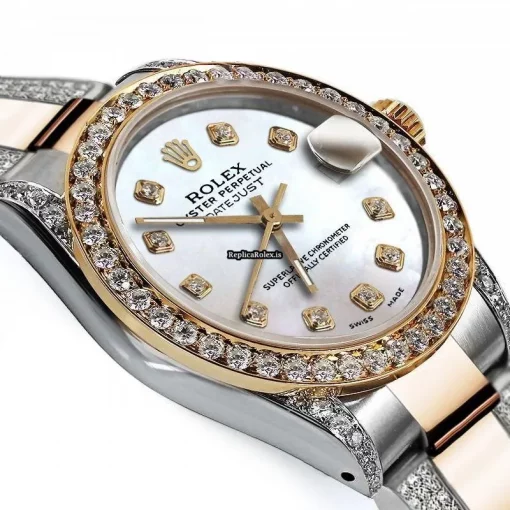 Best Replica Rolex Datejust 16013 Automatic Movement 36mm Gold/steel Case Mens/unisex Watch - Image 3