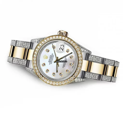Best Replica Rolex Datejust 16013 Automatic Movement 36mm Gold/steel Case Mens/unisex Watch - Image 4