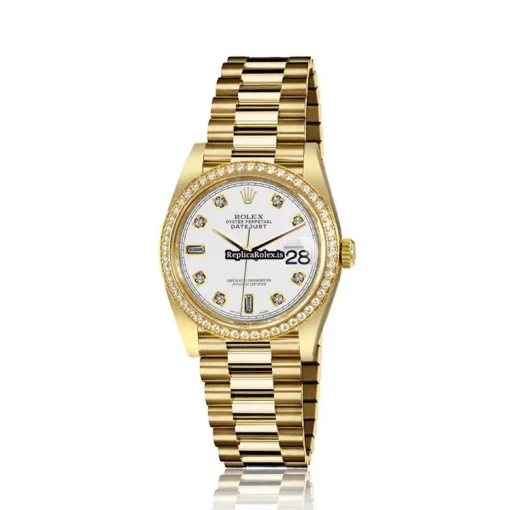 Mind-boggling Fake Rolex Datejust 68278 Automatic Movement Womens Watch - Image 2