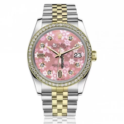 Lovely Replica Rolex Datejust 16013 Automatic Movement 36mm Gold/steel Case Mens/unisex Watch