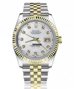 Perfect Replica Rolex Lady-datejust 68274 Automatic Movement 31mm Gold/steel Case Womens Watch