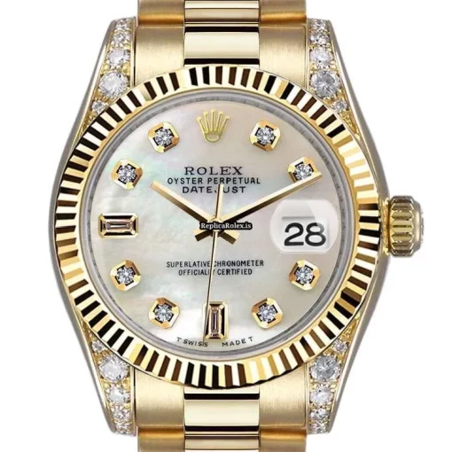 Unique Replica Rolex Lady-datejust 6917 Automatic Movement Womens Watch