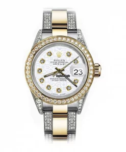 Nice Fakes Rolex Datejust 16013 Automatic Movement 36mm Gold/steel Case Mens/unisex Watch