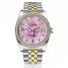 Wonderful Fake Rolex Lady-datejust 68274 Automatic Movement 31mm Gold/steel Case Womens Watch