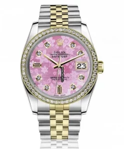 Wonderful Fake Rolex Lady-datejust 68274 Automatic Movement 31mm Gold/steel Case Womens Watch