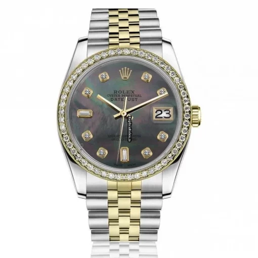 Awesome Replica Rolex Lady-datejust 69173 Automatic Movement 26mm Gold/steel Case Womens Watch
