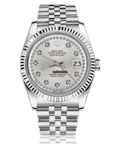 Pleasing Fake Rolex Oyster Perpetual Lady Date 69160 Automatic Movement 26mm Steel Case Womens Watch
