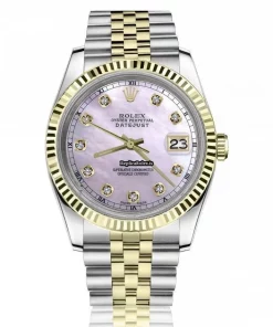 Suitable Fake Rolex Lady-datejust 68274 Automatic Movement 31mm Gold/steel Case Womens Watch