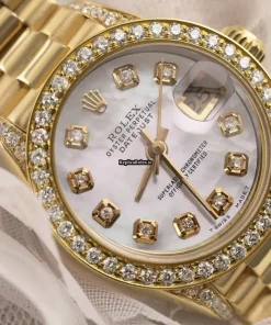 High-end Fake Rolex Lady-datejust 6917 Automatic Movement Womens Watch