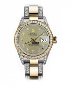 Appealing Replica Rolex Datejust 16013 Automatic Movement 36mm Gold/steel Case Mens/unisex Watch