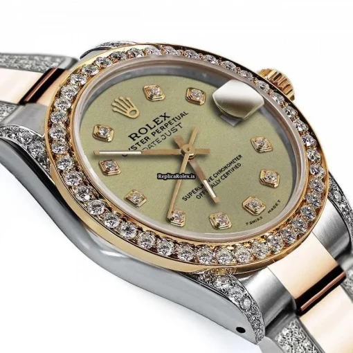 Appealing Replica Rolex Datejust 16013 Automatic Movement 36mm Gold/steel Case Mens/unisex Watch - Image 3