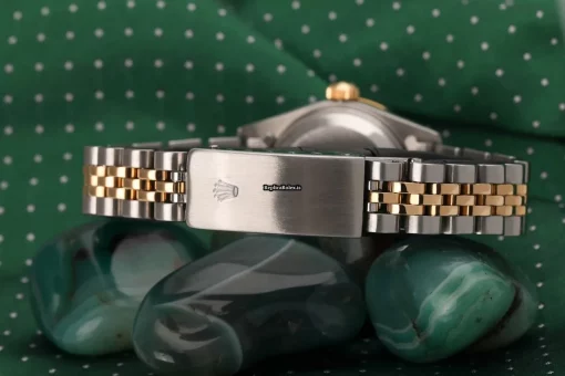 Mind-boggling Replica Rolex Lady-datejust 69173 Automatic Movement 26mm Gold/steel Case Womens Watch - Image 6