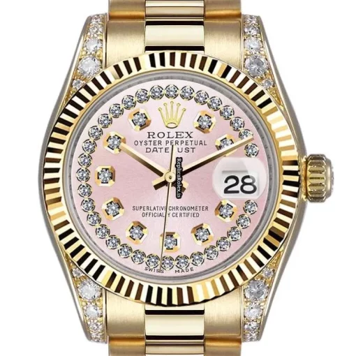 Terrific Replica Rolex Lady-datejust 6917 Automatic Movement Womens Watch