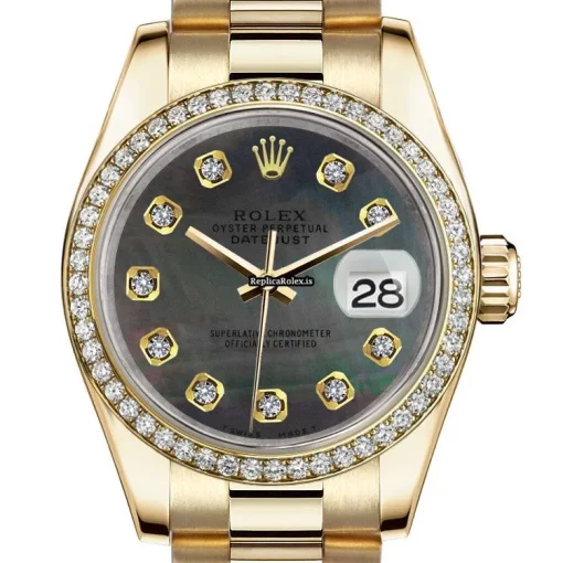 Good Clone Rolex Datejust 68278 Automatic Movement Womens Watch