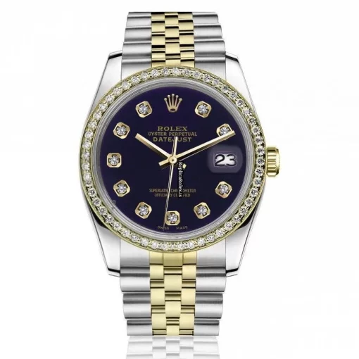 Defect Replica Rolex Lady-datejust 69173 Automatic Movement 26mm Gold/steel Case Womens Watch