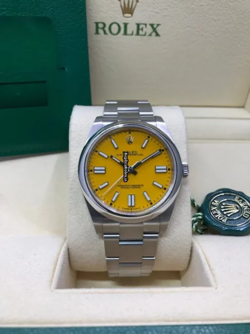 Exquisite Imitation Rolex Oyster Perpetual 124300 Caliber 3230 Automatic Movement 41mm Steel Case Mens/unisex Watch