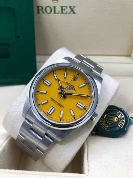 Exquisite Imitation Rolex Oyster Perpetual 124300 Caliber 3230 Automatic Movement 41mm Steel Case Mens/unisex Watch - Image 3