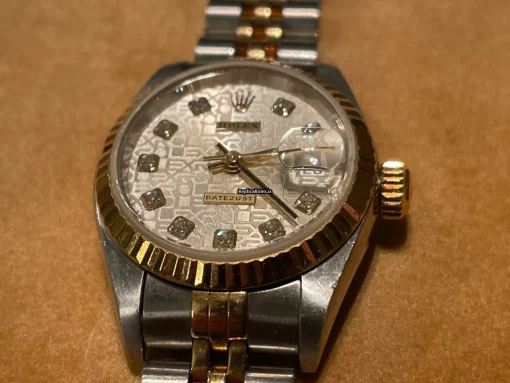 Amazing Fake Rolex Lady-datejust 279173-0010 Automatic Automatic Movement 28mm Steel Case Womens Watch - Image 3