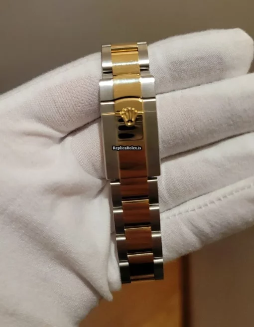 Awesome Fake Rolex Datejust 126333 Caliber 3235 Automatic Movement 41mm Gold/steel Case Mens/unisex Watch - Image 7
