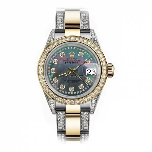 Suitable Replica Rolex Datejust 16013 Automatic Movement 36mm Gold/steel Case Mens/unisex Watch