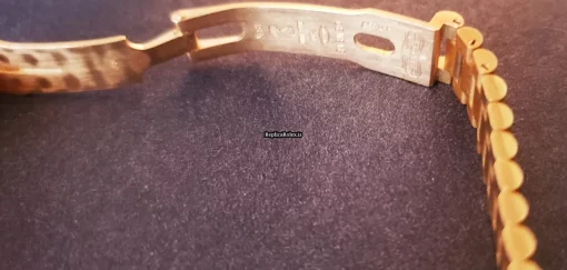 Trustworthy Knockoff Rolex Lady-datejust Caliber 2135 Automatic Movement 26mm Yellow Gold Case Womens Watch - Image 7