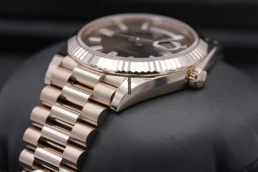 Excellent Knockoff Rolex Day-date 40 228235 40mm Rose Gold Case Watch - Image 2
