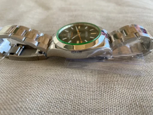 Pleasing Fake Rolex Milgauss 116400gv Caliber 3131 Automatic Movement 40mm Steel Case Mens/unisex Watch - Image 7