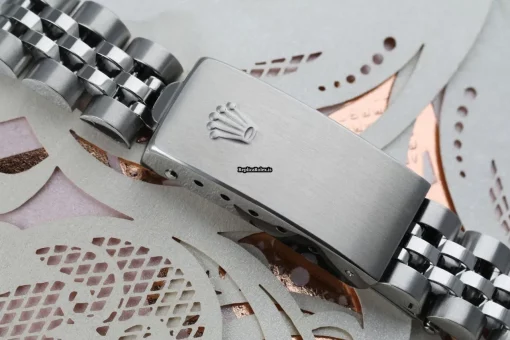 Well Made Replica Rolex Oyster Perpetual Lady Date 69160 Automatic Movement 26mm Steel Case Womens Watch - Image 5