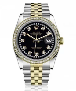 Wonderful Clone Rolex Lady-datejust 69173 Automatic Movement 26mm Gold/steel Case Womens Watch