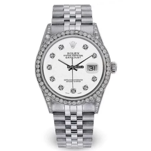Appealing Replica Rolex Datejust 16030 Automatic Movement 36mm Steel Case Mens/unisex Watch - Image 10
