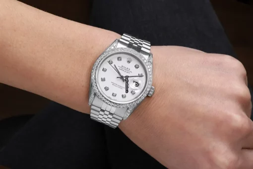 Appealing Replica Rolex Datejust 16030 Automatic Movement 36mm Steel Case Mens/unisex Watch - Image 9