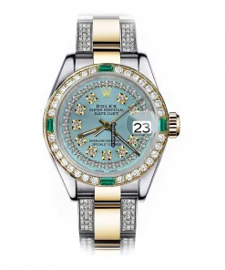Lovely Replica Rolex Lady-datejust 68273 Automatic Movement 31mm Gold/steel Case Womens Watch
