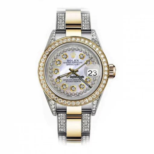Best Fake Rolex Datejust 16013 Automatic Movement 36mm Gold/steel Case Mens/unisex Watch