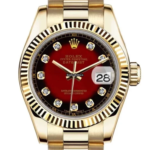 Mind-boggling Fake Rolex Lady-datejust 6917 Automatic Movement Womens Watch