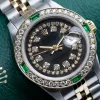 Defect Fakes Rolex Lady-datejust 69173 Automatic Movement 26mm Gold/steel Case Womens Watch