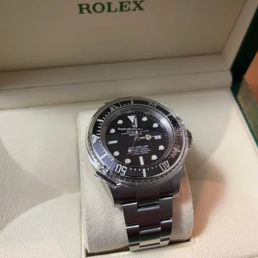 Fabulous Replica Rolex Sea-dweller Deepsea 126660 Caliber 3235 Automatic Movement 44mm Steel Case Mens/unisex Watch - Image 3