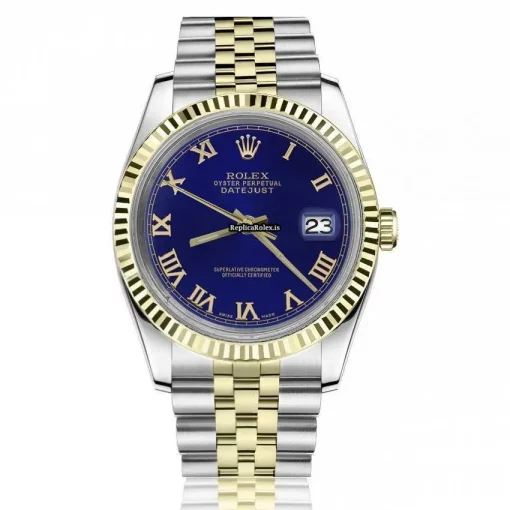 Exquisite Copies Rolex Lady-datejust 68274 Automatic Movement 31mm Gold/steel Case Womens Watch