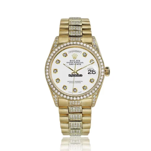 Terrific Replica Rolex Day-date 36 18038 Automatic Movement Mens/unisex Watch - Image 2