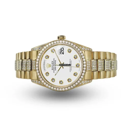 Terrific Replica Rolex Day-date 36 18038 Automatic Movement Mens/unisex Watch - Image 3
