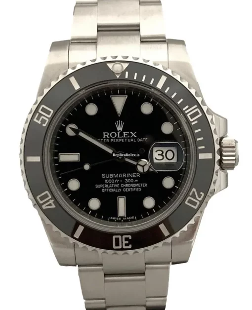 Attractive Knockoff Rolex Submariner Caliber 3135 Automatic Movement 40mm Steel Case Mens/unisex Watch - Image 2